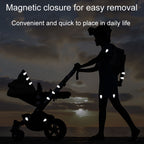 ENLEE EN-7855 Multifunctional Reflective Magnet Clip Outdoor Sports Night Running Safety Warning Stickers, A Model, B Model, C Model, D Model, E Model, F Model, G Model, H Model, I Model, J Model