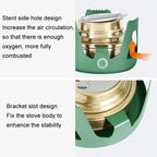 CSTUR Y2218 Outdoor Ultralight Aluminum Stove Camping Fishing Portable Liquid Alcohol Stoves