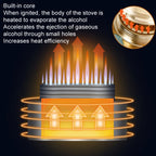 CSTUR Y2218 Outdoor Ultralight Aluminum Stove Camping Fishing Portable Liquid Alcohol Stoves