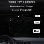 Electrical Motorcycle Graffiti Reflective Stickers Bicycle Decorative Warning Strips, ENLEE EN-6541 35pcs /Set