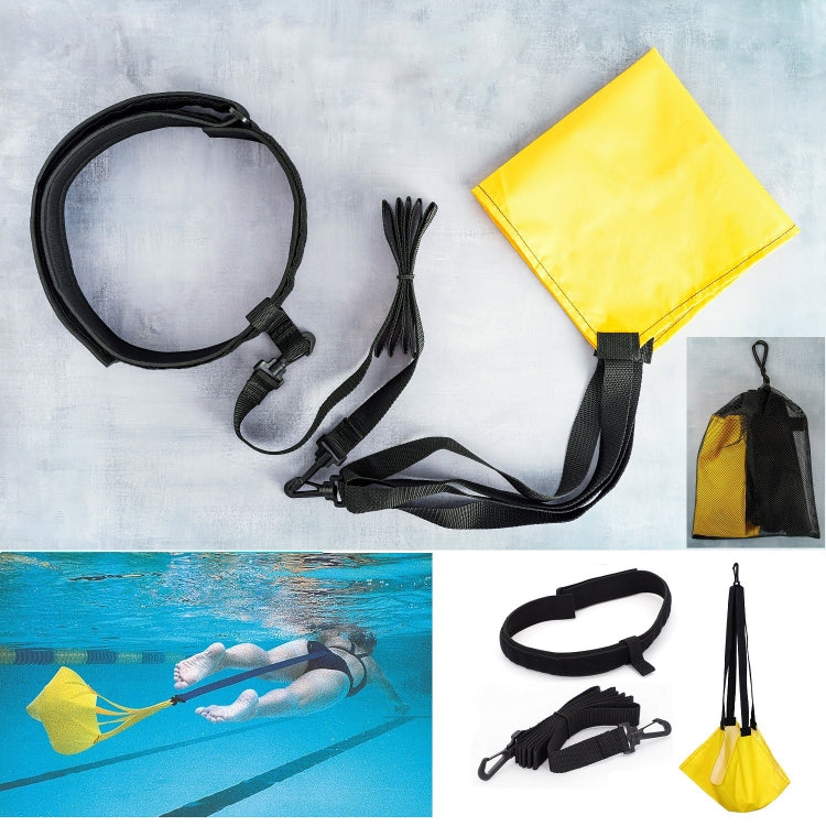 Swimming Strength Training Resistance Umbrella Set, 43cm Yellow, 43cm Black, Adjustable Yellow, Adjustable Black