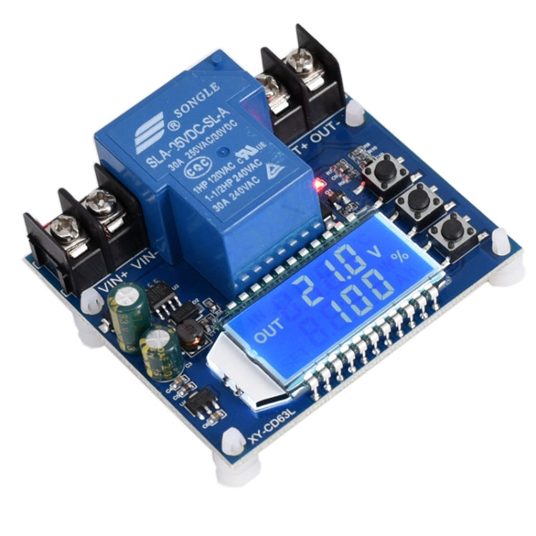 12V/24V/36V/48V 30A Battery Overshoot & Over-Discharge Protection Automatic Shutdown Switch Module