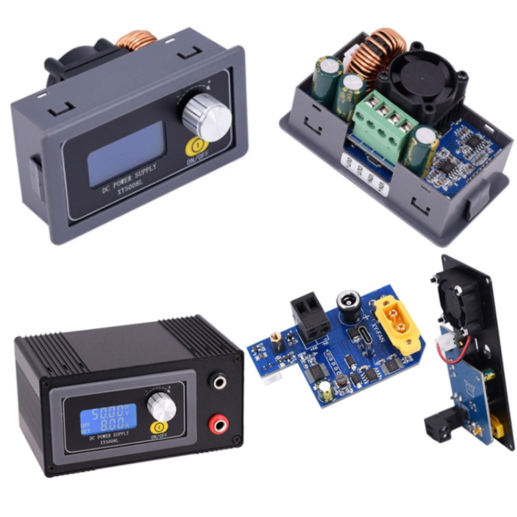 50V 8A DC Numerical Control Lithium Battery Step-Down Power Supply, XY5008L, XY5008L With Case