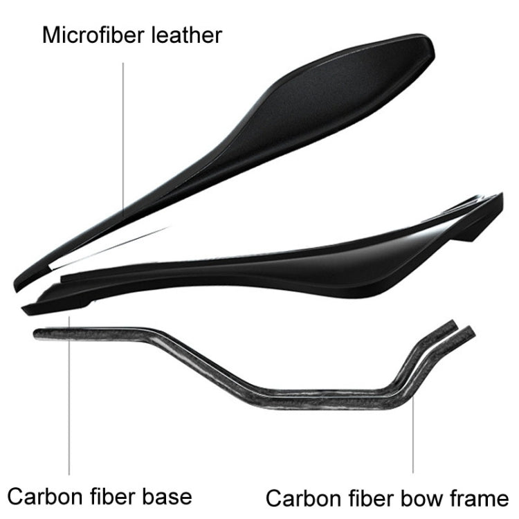 ENLEE E-ZD412 Bicycle Carbon Fiber Cushion Outdoor Riding Mountain Bike Saddle, Explosion, Skull, Camouflage, Devil, Graffiti, Donut