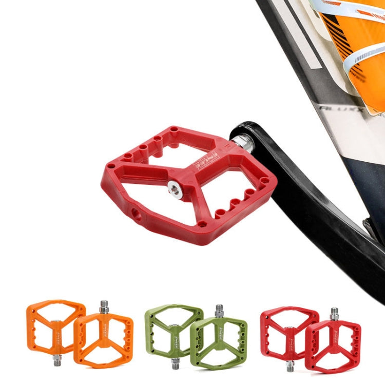 ENLEE F228 1pair Bicycle Nylon Pedals Mountain Bike Widened Riding Footrests