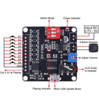 5W MP3 Voice Playback Control 32M Storage Custom Audio Module, F5WL