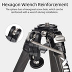 XILETU  TM Series Magic Arm With Dual Ballhead Camera Video Monitor Mount Adapter, TM-2, TM-3, TM-4, TM-5