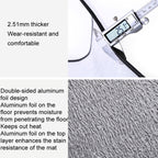 Outdoor Large Hexagonal Double Sided Aluminum Film Moisture Pad Waterproof Heat Insulation Camping Equipment Tent Picnic Pad