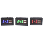Digital Display Lithium Battery Pack To 5V USB Converter Step-Down Module, F8-40V