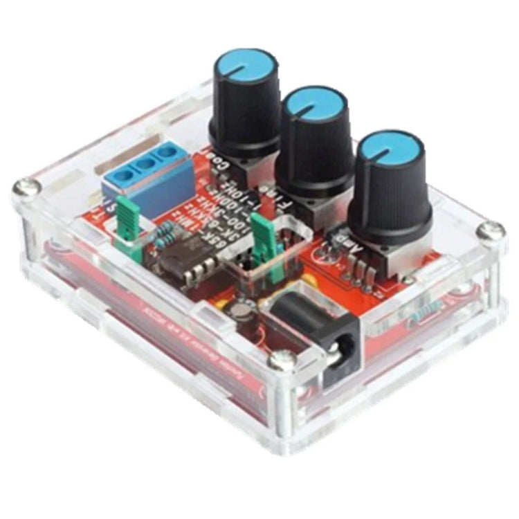 XR2206 High Precision Signal Generator DIY Kit Sine Triangle Square Waves 1Hz-1MHz Frequency Range, Parts, Welding