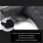 Car Seat Memory Foam Support Cushion, Black Headrest, Coffee Headrest, Black Waist Support, Coffee Waist Support