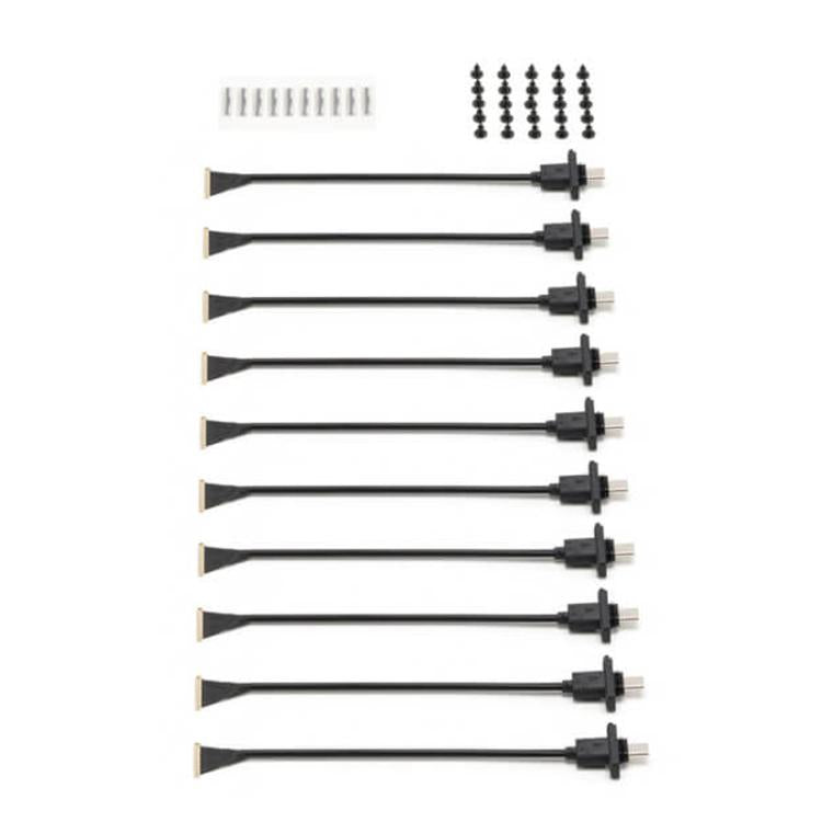 Original E-Port V2 10pcs Coaxial Cable Kit For DJI Matrice 400, Coaxial Cable