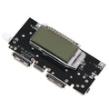Dual USB18650 Battery Charger Module Mobile Power Boost DIY Li-Ion Battery Digital Display Charging Motherboard, 5V 1A 2.1A Charging Port
