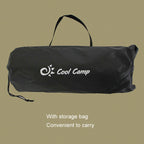 COOL CAMP C-Y006 Outdoor Camping Back Cushion Aluminum Folding Beach Chair Park Wild Leisure Chair