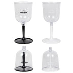 COOL CAMP CF-523 Removable Portable Outdoor Camping Wine Glass Shatterproof Resin Collapsible Champagne Cup