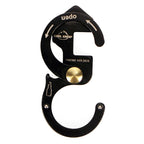 COOL CAMP CF-165 Outdoor Multifunctional Aluminum Buckle Camping Lanyard Hook Phone Holder Bottle Lifter