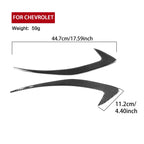 For Chevrolet Malibu 2016-2024 2pcs /Set Left-hand Drive Headlight Eyebrow Sticker