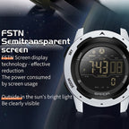 SANDA 2145 Calorie Pedometer Alarm Clock Waterproof Multifunctional Hiking Sports Shockproof Smart Watch