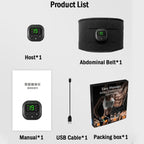Intelligent EMS Fitness Belt Lazy Fat Dumping Belt Indoor Massage Training Abdominal Fitness Machine