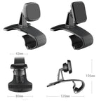 Magnetic Mobile Phone Car Holder Dashboard Parking Number Plate