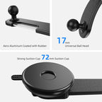 Car Dashboard Suction Cup Double Chuck Mobile Phone Holder