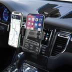 Car Dashboard Suction Cup Double Chuck Mobile Phone Holder