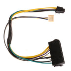 For HP Elite 8100 8200 8300 ATX 24pin To 6P Adapter Cable, ATX 24pin To 6P