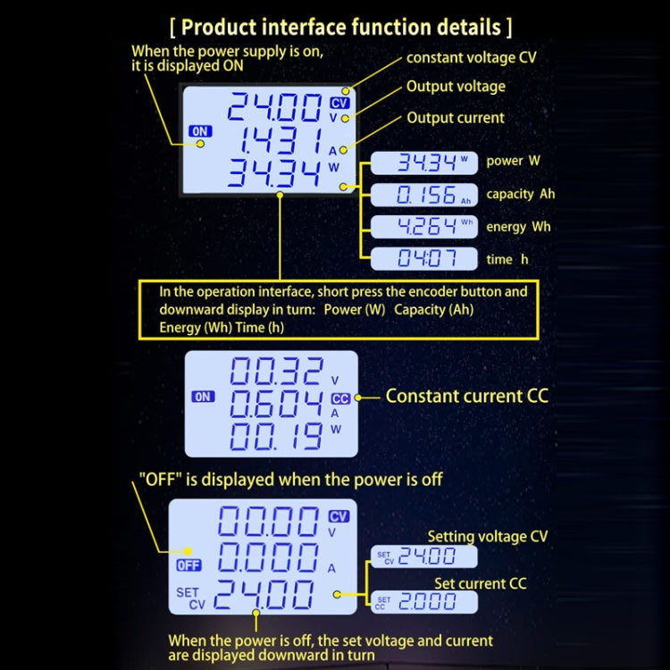 80W 5A DC-DC Adjustable Voltage Regulator Battery Charging Module, 80W 5A