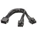 8P Female To Dual 6+2Pin Male Graphics Card Power Cable 8P To Dual 8P 1 To 2 Power Adapter Cable, 8P Female To Dual 6+2Pin Male