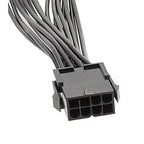 8P Female To Dual 6+2Pin Male Graphics Card Power Cable 8P To Dual 8P 1 To 2 Power Adapter Cable, 8P Female To Dual 6+2Pin Male