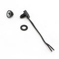12V Waterproof Push Button Lead Switch for Motorcycles/Cars/Yachts