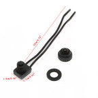12V Waterproof Push Button Lead Switch for Motorcycles/Cars/Yachts