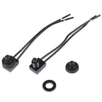 12V Waterproof Push Button Lead Switch for Motorcycles/Cars/Yachts