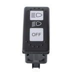 12V Car Modified Far Near Light Self-Locking Waterproof Switch