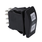 12V Car Modified Far Near Light Self-Locking Waterproof Switch