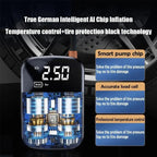 Car Portable Electric Tire Inflator Pump, Wired, Wireless Standard, Wireless Upgrade, Wireless Dual Use