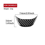 For Chevrolet Malibu 2016-2024 Left-hand Drive Steering Wheel Sticker