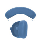 For Apple Vision Pro Silicone Protective Case VR Headset Cover, Black, Blue