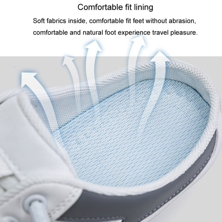 Men Wrap Toe Slippers Outer Wear Anti-Odor Driving No Heel Casual Shoes, 41, 42, 43, 44