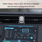 2pcs/set Car Adhesive Multifunctional Invisible Hook