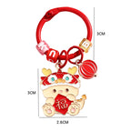 Year Of The Dragon Metal Pendant Cute Car Keychain Doll Couple Bag Pendant, Koi Dragon, Yingfu Dragon, Fortune Dragon, Lucky Dragon