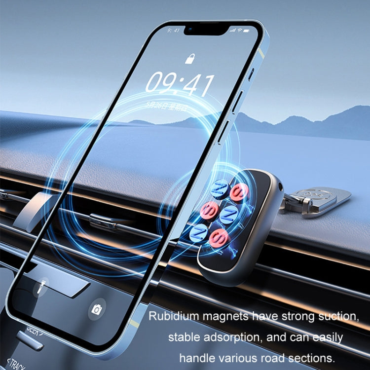 Car Adhesive Folding Magnetic Mobile Phone Navigation Holder