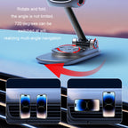 Car Adhesive Folding Magnetic Mobile Phone Navigation Holder