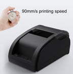 58mm USB Computer Version+Mobile Bluetooth Automatic Order Takeout Receipt Cashier Thermal Printer, US Plug, UK Plug, EU Plug