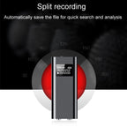Q25 Intelligent Voice Recorder With Screen HD Noise Canceling Back Clip Voice Reporter, 4GB, 8GB, 16GB, 32GB