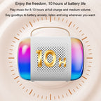 Portable Bluetooth Speaker Home And Outdoor Wireless Karaoke Audio, Y5 1 Microphone, Y5 2 Microphone