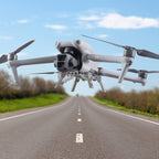 For DJI Air 3 Heightened Landing Gear Body Protection Fall and Crash Proof Folding Extension Kickstand, For DJI Air 3