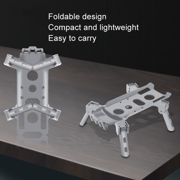 For DJI Air 3 Heightened Landing Gear Body Protection Fall and Crash Proof Folding Extension Kickstand, For DJI Air 3