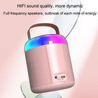 Home Portable Bluetooth Speaker Small Outdoor Karaoke Audio, Y1 White, Y1 Pink, Y1 Black