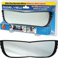 Wide-Angle Rearview Mirror Reduce Blind Spots Fits Most Cars SUVs, Wide-Angle
